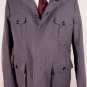 TOM FORD COAT $3295 SLATE GRAY 4-PKT QUILTED LINED FIELD JACKET 46 56e NEW