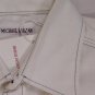 MICHAEL BASTIAN SHIRT $590 WHITE CONTRAST STITCH LOGO OWL SHIRT 15 3/4 40e NEW