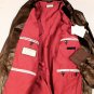 BRUNELLO CUCINELLI COAT $5100 DARK BROWN WAXED CALF BOMBER JACKET L 52e NEW