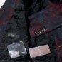 GUCCI JACKET $3390 EGGPLANT 100%WOOL FLORAL PRINT 2BTN COUTURE BLAZER 42 56e NEW