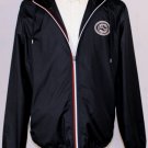 GUCCI JACKET $820 NAVY LOGO EMBOSSED PACKABLE BOMBER TRACK JACKET XXXL 58e NEW