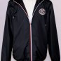 GUCCI JACKET $820 NAVY LOGO EMBOSSED PACKABLE BOMBER TRACK JACKET XXXL 58e NEW
