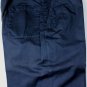 BRIONI PANTS $595 NAVY BLUE WASHED COTTON HANDMADE CHINO SLACKS 34 50e NEW