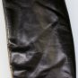 SALVATORE FERRAGAMO JACKET $4285 BLACK CALFSKIN LOGO GANCINI CAR COAT SM 48e NEW