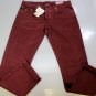 BRUNELLO CUCINELLI JEANS $640 CHERRY WASH LOGO FIT LEG DENIM 38/34 54 NEW