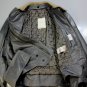 BALENCIAGA JACKET $3450 SMOKE GRAY 100%GOATSKIN SHEARLING COLLAR MOTO 38 48e NEW