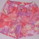 LORO PIANA SWIMSUIT $395 HAWAII RED PRINT LOGO BEACHWEAR SWIM TRUNKS XXL 56e NEW