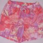 LORO PIANA SWIMSUIT $395 HAWAII RED PRINT LOGO BEACHWEAR SWIM TRUNKS XXL 56e NEW