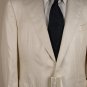 CANALI JACKET $1595 IVORY 100%SILK 2-BTN SPORT COAT BLAZER 40C 50e NEW