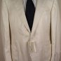 CANALI JACKET $1595 IVORY 100%SILK 2-BTN SPORT COAT BLAZER 40C 50e NEW