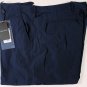 GIORGIO ARMANI PANTS $595 NAVY BLUE TECHNO FABRIC BLACK LABEL SLACKS 41 58 NEW