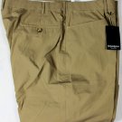 YSL RIVE GAUCHE PANTS $550 BROWN 100%COTTON SLASH POCKET CHINO SLACKS 40 56e NEW