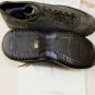 SANTONI SHOES $495 OLIVE DRAB SUEDE LOGO ORNAMENT SIDE AIRWALK TRAINER 11 44 NEW