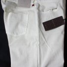 GUCCI PANTS $750 CREAM LOGO EMBOSSED STRETCH EQUESTRIAN CALVARY JEANS 34 50e NEW