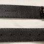 KITON BELT $2990 DK BROWN ALLIGATOR SKIN SOLID STERLING SILVER BUCKLE 42 105 NEW