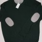 MALO SWEATER $980 HUNTER GREEN 100%CASHMERE CASH-LIGHT CREWNECK JUMPER L 52e NEW