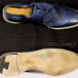 DSQUARED2 SHOES $840 DARK BLUE LOGO EMBOSSED HANDMADE DERBY 8.5 41.5e NEW