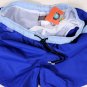 ETRO SWIMSUIT $345 BLUE CONTRAST LOGO EMBROIDERED BEACHWEAR SHORTS XXL 56e NEW