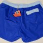 ETRO SWIMSUIT $345 BLUE CONTRAST LOGO EMBROIDERED BEACHWEAR SHORTS XXL 56e NEW