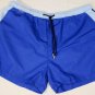 ETRO SWIMSUIT $345 BLUE CONTRAST LOGO EMBROIDERED BEACHWEAR SHORTS XXL 56e NEW