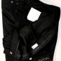 GUCCI PANTS $740 BLACK WOOL/CASHMERE BTN FLY FLANNEL WINTER SLACKS 40 56e NEW