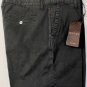 GUCCI PANTS $640 DARK GRAY LOGO EMBROIDERED CHINO SLACKS 38 54e NEW