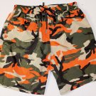 DSQUARED2 SWIM TRUNKS $495 DESERT CAMO LOGO ORNAMENTED BOXER SWIMSUIT S 48e NEW