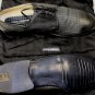 DOLCE & GABBANA SHOES $825 BLACK LEATHER DOTCUT PATTERN CAPTOE  DERBY 12 45e NEW