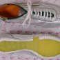 ETRO SHOES $435 METALLIC SILVER/GREEN LOGO LOW PROFILE ETRO TRAINER 8D 41e NEW