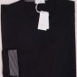 MALO SWEATER $880 BLACK 100%CASHMERE CASH-LIGHT CREWNECK JUMPER MED 50e NEW