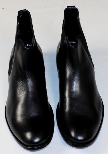 SUTOR MANTELLASSI SHOES $880 BLACK HANDMADE SIDE GORE CHELSEA BOOTS 11D 44 NEW