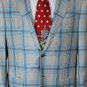 KITON JACKET $5965 BEIGE TARTAN 2-BTN 100%CASHMERE HANDMADE BLAZER 44L 54e NEW