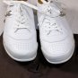 CESARE PACIOTTI SHOES $525 WHITE LEATHER LOGO ORNAMENT TRAINERS 8 41e NEW
