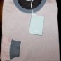 MALO SWEATER $890 SLATE BLUE/GRAY 100%CASHMERE CREWNECK JUMPER XXL 56e NEW
