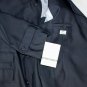 BORRELLI NAPOLI COAT $2295 NAVY 4-BTN WEATHER REPELLENT WINTER COAT MED 50e NEW