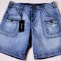 DOLCE & GABBANA SHORTS $580 LIGHT WASH DISTRESSED SPOT RUBBED DENIM 34 50e NEW