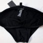 DSQUARED2 SWIM TRUNKS $295 BLACK LETTERMAN LOGO ORNAMENTED BATHING SLIP 48 NEW