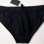 DSQUARED2 SWIM TRUNKS $295 BLACK LETTERMAN LOGO ORNAMENTED BATHING SLIP 48 NEW
