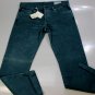BRUNELLO CUCINELLI JEANS $640 JADE GREEN WASH LOGO FIT LEG DENIM 38/34 54e NEW