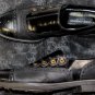 DOLCE & GABBANA SHOES $1190 BLACK SIDE BUTTONED WASHED CALF BROGUE 12 45 NEW