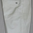GUCCI PANTS $550 WHITE LOGO PALLADIUM ORNAMENTED TAB CHINO SHORTS 34 48e NEW