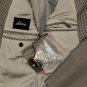 BRIONI JACKET $4345 BROWN/TAN PINHEAD WOOL/SILK 2BTN HANDMADE BLAZER 42L 52e NEW