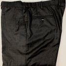 BRIONI PANTS $1590 CHARCOAL BLACK 100%WOOL HANDMADE SLACKS 38 54 NEW