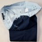 GUCCI PANTS $595 NAVY BLUE PAINTED LOGO BTN FLY 5-PKT FITLEG  CHINOS 32 48e NEW