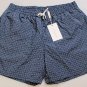 FERRAGAMO SWIMSUIT $355 BLUE LOGO GANCINI PRINT LOGO ORNAMENTED TRUNKS XL 54 NEW