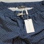 FERRAGAMO SWIMSUIT $355 BLUE LOGO GANCINI PRINT LOGO ORNAMENTED TRUNKS XL 54 NEW