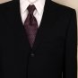 YSL YVES SAINT LAURENT RIVE GAUCHE SUIT $2395 BLACK 3BTN COUTURE SUIT 42L 54 NEW