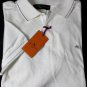 ETRO POLO $410 WHITE 2-BTN GRAY ACCENTED LOGO EMBROIDERED POLO SHIRT XXL 56e NEW