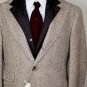 BRUNELLO CUCINELLI JACKET $5890 BROWN HERRINGBONE 100%CASHMERE TOPCOAT 40 50 NEW