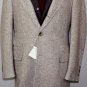 BRUNELLO CUCINELLI JACKET $5890 BROWN HERRINGBONE 100%CASHMERE TOPCOAT 40 50 NEW